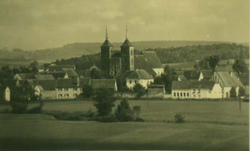 Postkarten-Ansicht vom Kloster Auhausen